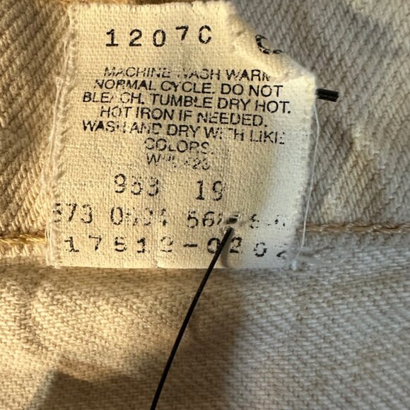 Levis 512 Vintage Size 0 Inseam 26 inches Tapered Made in USA 1994 - Picture 11 of 11